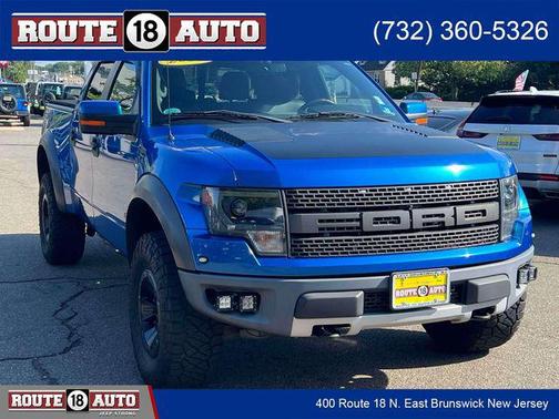 Blue Flame Metallic 2014 Ford F-150 SVT Raptor