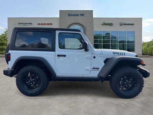 Bright White Clearcoat 2026 Jeep Wrangler Willys