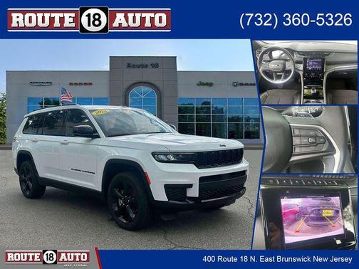 Bright White Clearcoat 2023 Jeep Grand Cherokee L Altitude