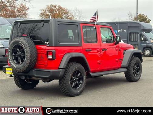 2020 Jeep Wrangler Unlimited Willys 4X4