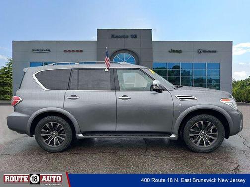 Gun Metallic 2017 Nissan Armada Platinum