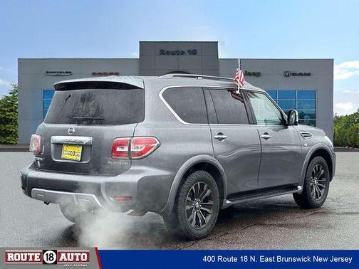 Gun Metallic 2017 Nissan Armada Platinum