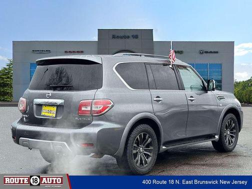 Gun Metallic 2017 Nissan Armada Platinum