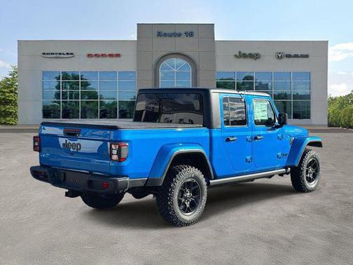 Hydro Blue Pearlcoat 2026 Jeep Gladiator Willys 4x4