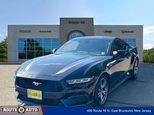 Shadow Black 2024 Ford Mustang EcoBoost