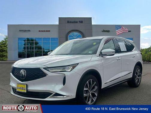 Platinum White Pearl 2023 Acura MDX Technology Package