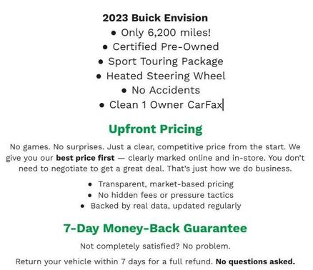 2023 Buick Envision Preferred AWD