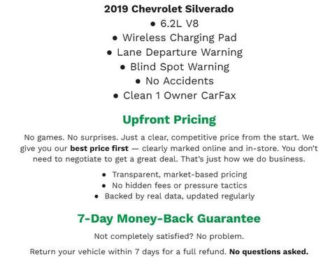 2019 Chevrolet Silverado 1500 LTZ