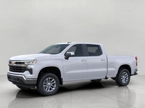 Summit White 2026 Chevrolet Silverado 1500 LT