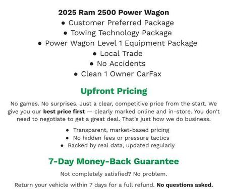 2025 RAM 2500 Power Wagon