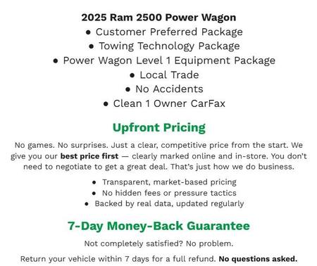 2025 RAM 2500 Power Wagon