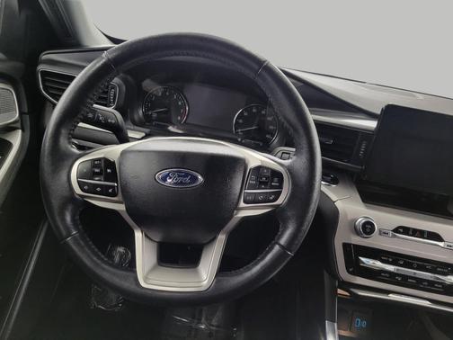 Stone Blue Metallic 2024 Ford Explorer XLT