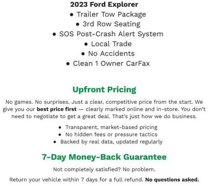 2023 Ford Explorer XLT