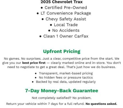 2025 Chevrolet Trax LT