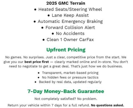 2025 GMC Terrain AWD Elevation