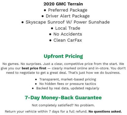 2020 GMC Terrain SLT