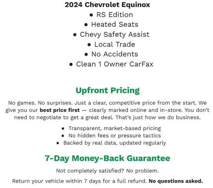 2024 Chevrolet Equinox AWD RS