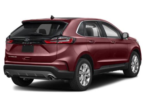 Burgundy Velvet Metallic Tinted Clearcoat 2022 Ford Edge Titanium