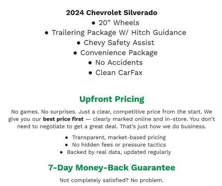 2024 Chevrolet Silverado 1500 LT