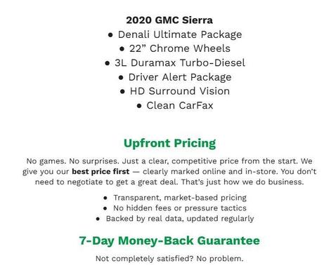 2020 GMC Sierra 1500 Denali