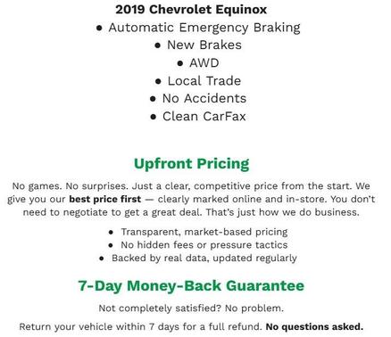 2019 Chevrolet Equinox 1LT