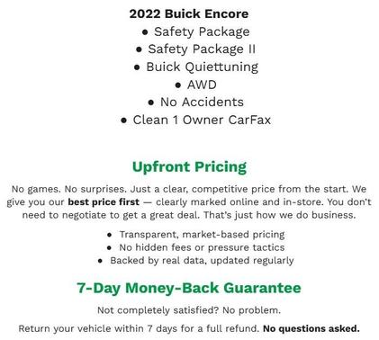 2022 Buick Encore Preferred