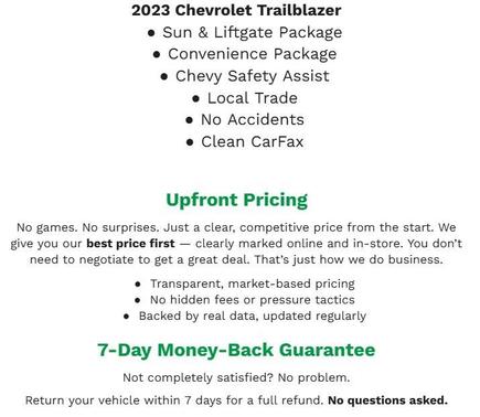 2023 Chevrolet Trailblazer RS