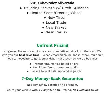 2019 Chevrolet Silverado 1500 LT