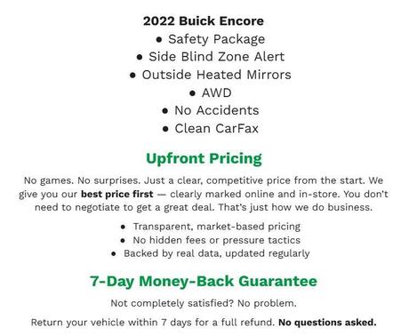 2022 Buick Encore Preferred