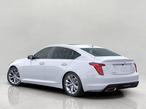Vibrant White Tricoat 2026 Cadillac CT5 Premium Luxury