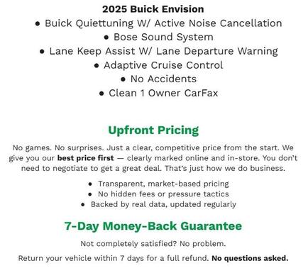 2025 Buick Envision Preferred AWD