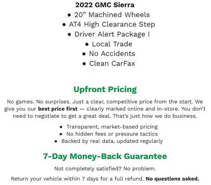 2022 GMC Sierra 1500 AT4