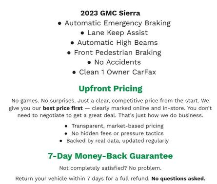 2023 GMC Sierra 1500 Elevation