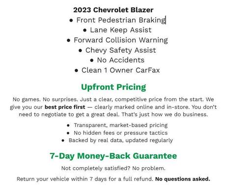 2023 Chevrolet Blazer 2LT