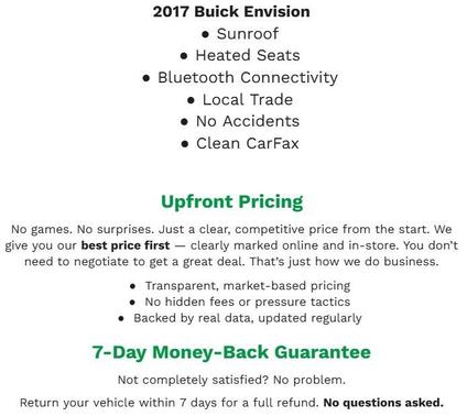 2017 Buick Envision Essence