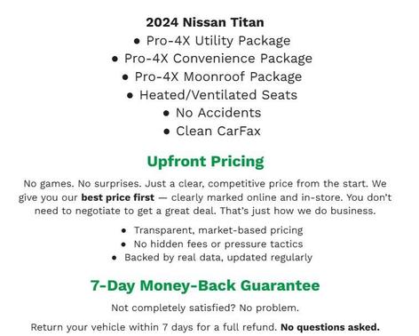 2024 Nissan Titan PRO-4X
