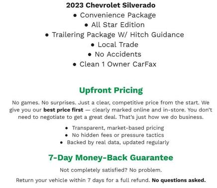 2023 Chevrolet Silverado 1500 LT