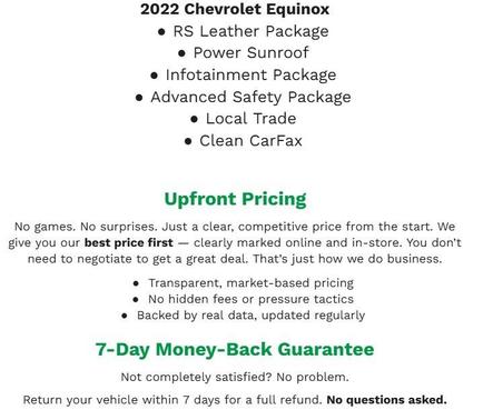 2022 Chevrolet Equinox AWD RS