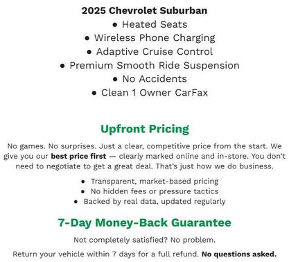 2025 Chevrolet Suburban 4WD Z71