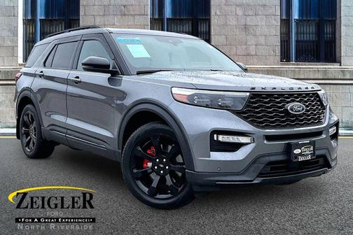 Carbonized Gray Metallic 2024 Ford Explorer ST