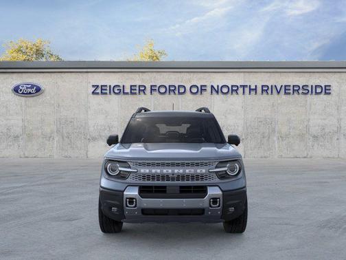 Azure Gray Metallic Tri-Coat 2026 Ford Bronco Sport Badlands
