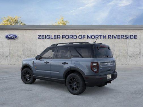 Azure Gray Metallic Tri-Coat 2026 Ford Bronco Sport Badlands