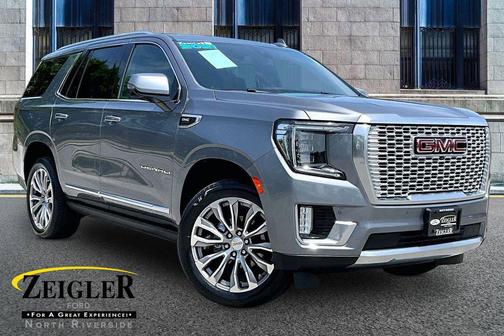 Satin Steel Metallic 2021 GMC Yukon Denali