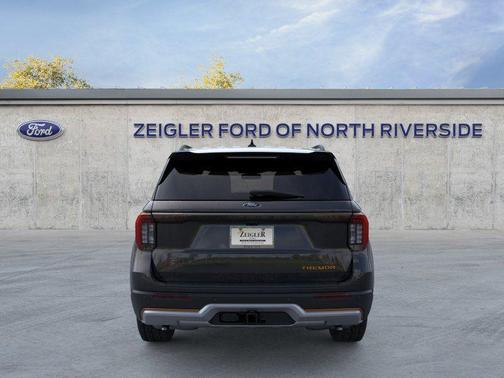 Agate Black Metallic 2026 Ford Explorer Tremor