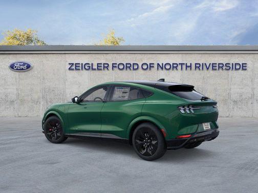 Eruption Green Metallic 2025 Ford Mustang Mach-E GT
