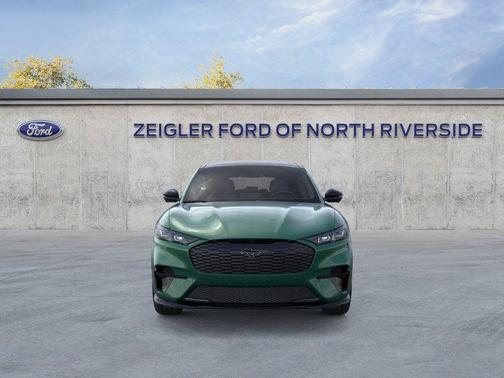 Eruption Green Metallic 2025 Ford Mustang Mach-E GT