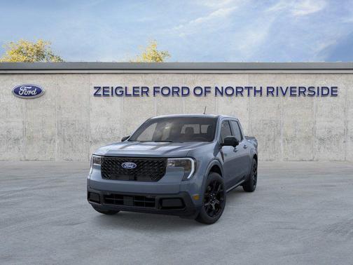 Azure Gray Metallic Tri-Coat 2026 Ford Maverick Lariat
