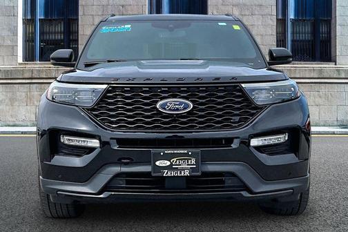 Agate Black Metallic 2021 Ford Explorer ST