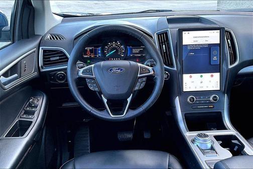 Atlas Blue Metallic 2024 Ford Edge SEL