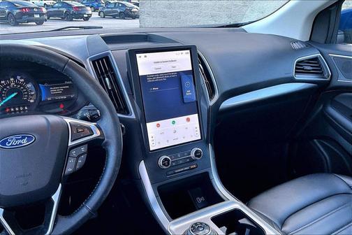 Atlas Blue Metallic 2024 Ford Edge SEL